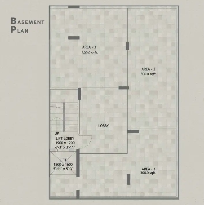 Signature Global Daxin Vistas Basement Plan