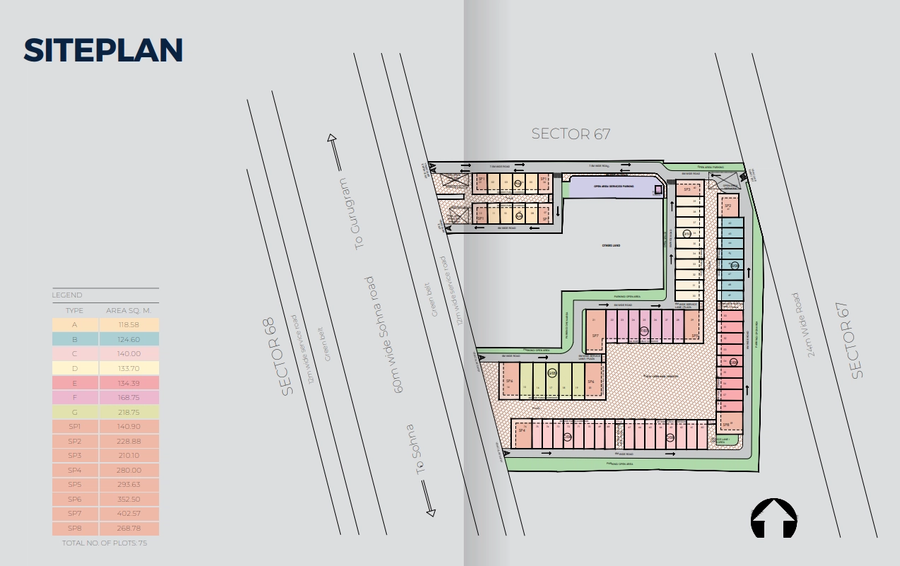 DLF Central 67 Site Plan