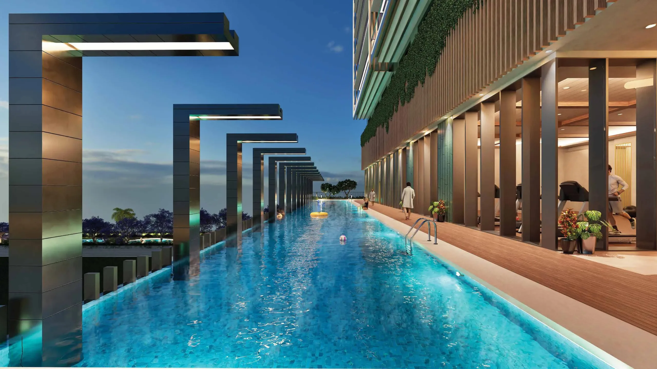 Signature Global Twin Tower DXP Swimming Pool