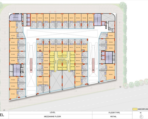 Multi-Level Parking at M3M Jewel Gurgaon